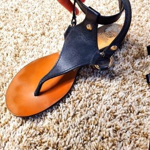 Vince Camuto Leather Gladiator Sandals 7.5